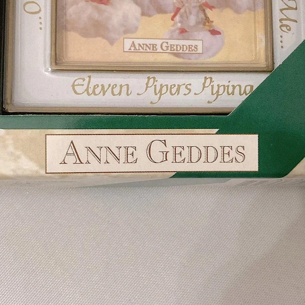 ⭐️ Vintage Anne Geddes On The Eleventh Day Of Christmas Ornament